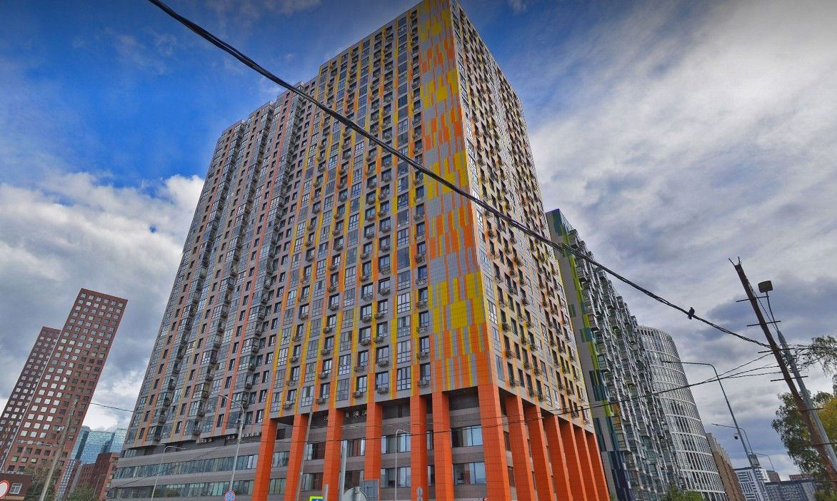фасад дома, здание по адресу г Москва, Береговой проезд, д 5 к 1 
